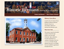 Tablet Screenshot of historichermann.com